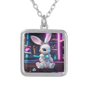 Cyberpunk Bunny  - Necklace
