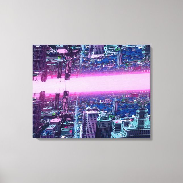 Cyberpunk Canvas Print (Front)