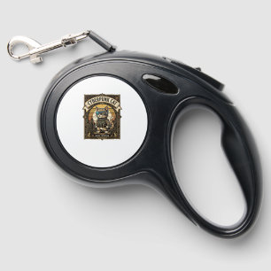 Cyberpunk Cat Cat Cyberpunk Vintage Retractable Pet Leash