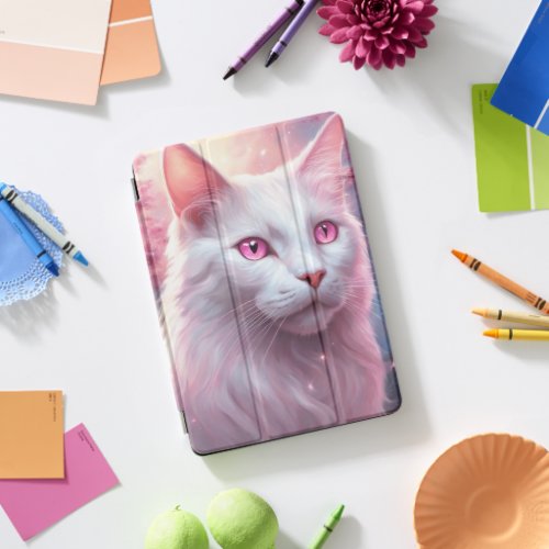 Cyberpunk Cat iPad Pro Cover