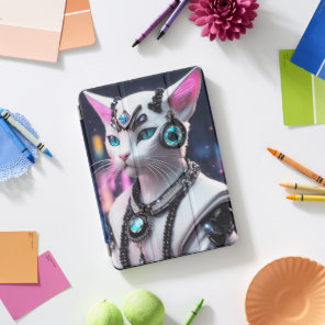 Cyberpunk Cat iPad Pro Cover