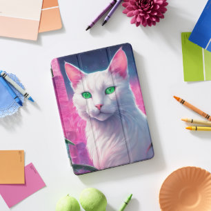 Cyberpunk Cat iPad Pro Cover