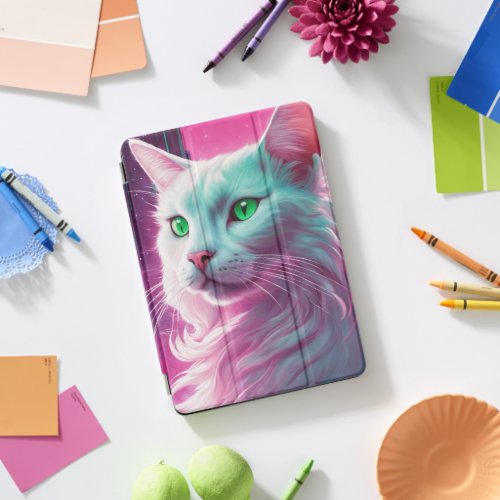 Cyberpunk Cat iPad Pro Cover