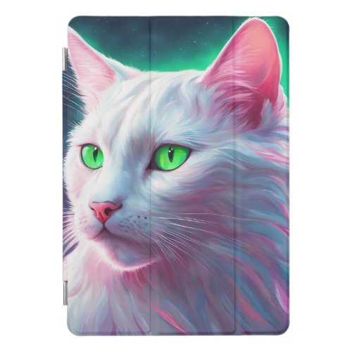 Cyberpunk Cat iPad Pro Cover