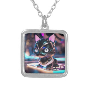 Cyberpunk Cat  - Necklace