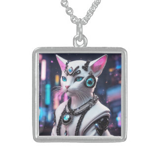 Cyberpunk Cat - Necklace