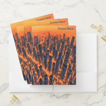 Cyberpunk City | Orange Lights