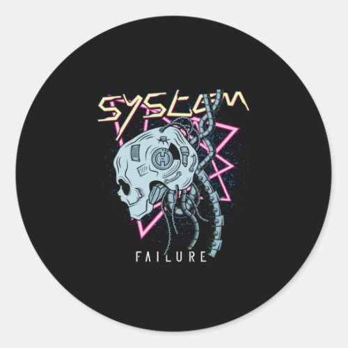 Cyberpunk Classic Round Sticker