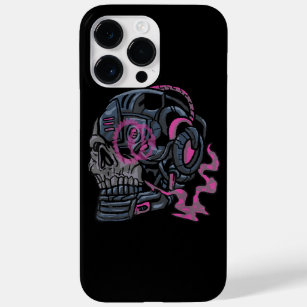 Cyberpunk Cyborg Android Cyber Bot Cool Robot Mask Case-Mate iPhone 14 Pro Max Case