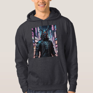Cyberpunk Demon Samurai Hoodie