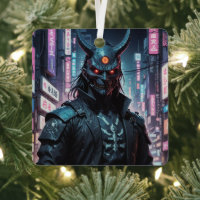 Cyberpunk Demon Samurai