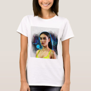 Cyberpunk Design - Futuristic Neon Aesthetics T-Shirt