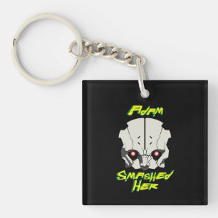 cyberpunk edgerunners adam smasher keychain