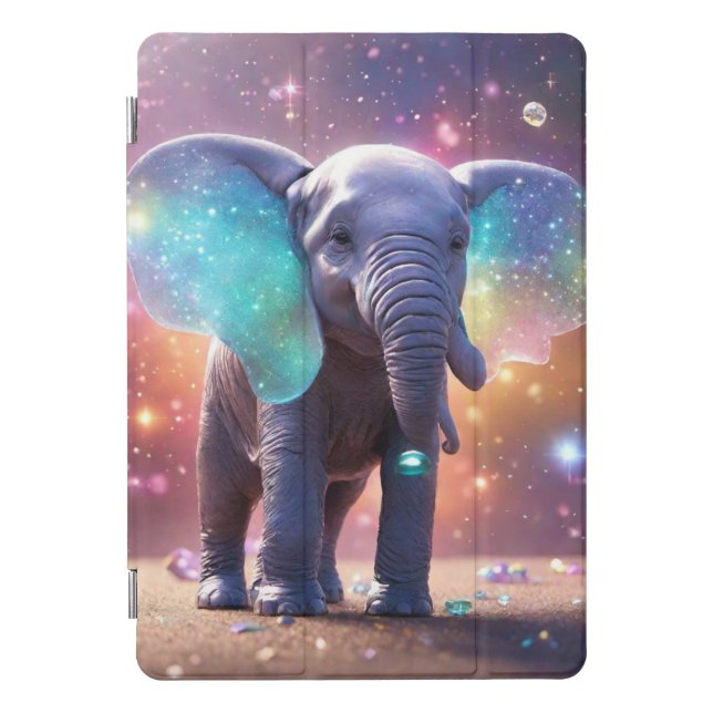 Cyberpunk Elephant iPad Pro Cover (Front)