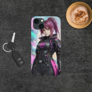 Cyberpunk Girl iPhone 13 Case