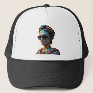 Cyberpunk Greek Statue Hat–Vaporwave Aesthetic Cap