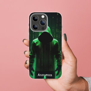 Cyberpunk Hacker Custom Dark Tech Matrix Style iPhone 11 Case