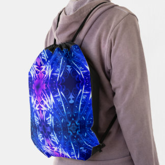 Cyberpunk Heat Drawstring Bag