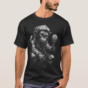 Cyberpunk Kendama Monkey Kendama Fan T-Shirt