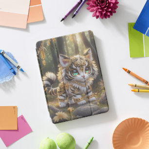 Cyberpunk Lion iPad Pro Cover