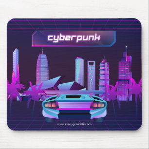 Cyberpunk mouse pad