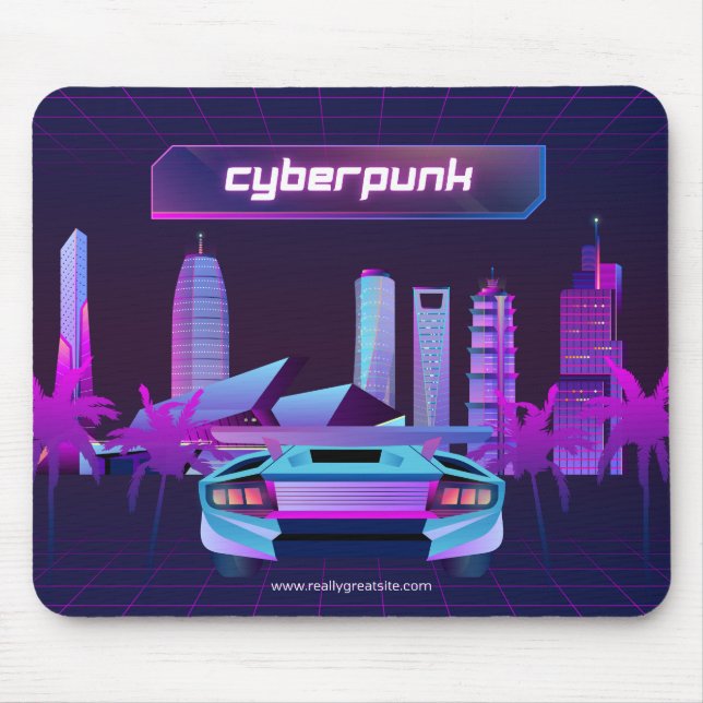 Cyberpunk  mouse pad (Front)