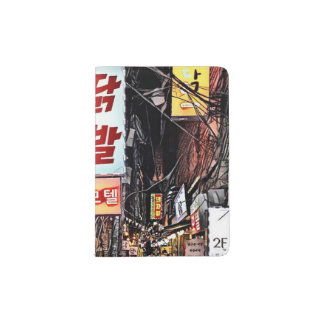 cyberpunk passport holder