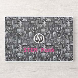 Cyberpunk PCB Electronics Circuit Board Pattern HP Laptop Skin