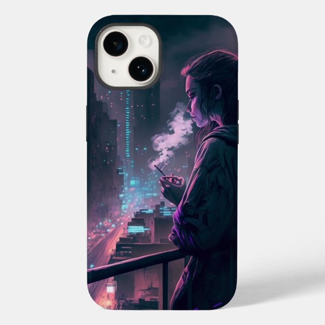Cyberpunk Phone Case (Back)