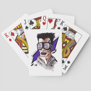 Cyberpunk Poker Cards