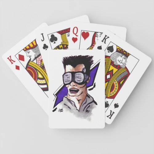 Cyberpunk Poker Cards