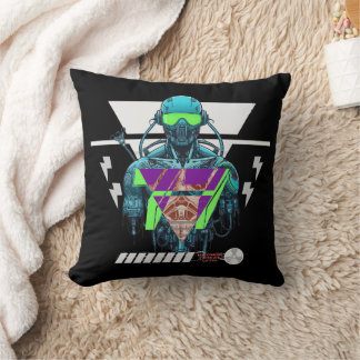 Cyberpunk Project Throw Pillow