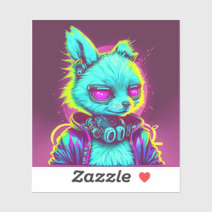 Cyberpunk Rabbit 1 Sticker