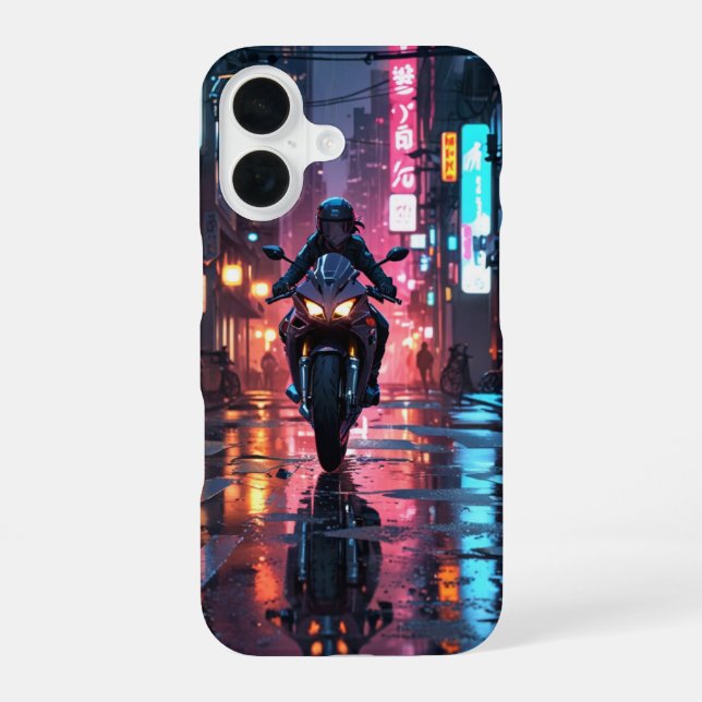 Cyberpunk Racer Iphone Case (Back)