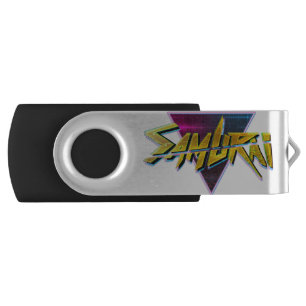 Cyberpunk Samurai Flash Drive