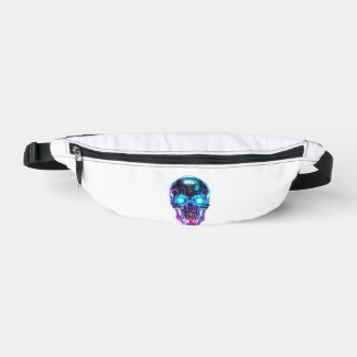 Cyberpunk Skull King Fanny Pack