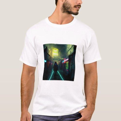 Cyberpunk Street Mens Basic  T_Shirt