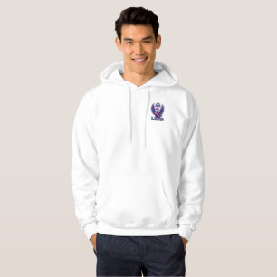 Cyberpunk Synthwave Libra Zodiac Mascot Swan Hoodie