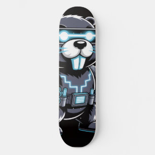 Cyberpunk Tech Beaver Deck