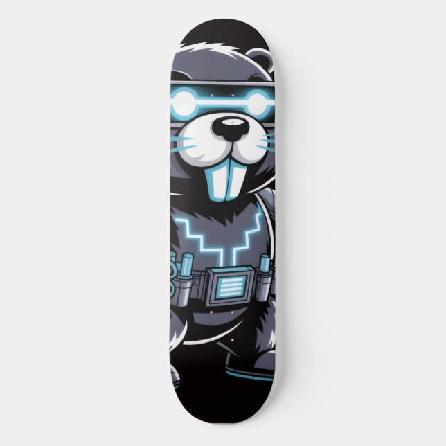 Cyberpunk Tech Beaver Deck (Front)