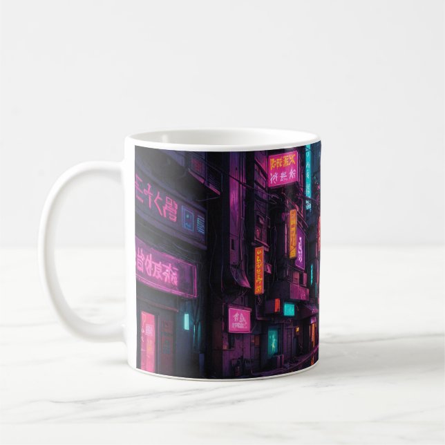 Cyberpunk Themed Mug (Left)
