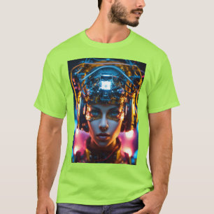 Cyberpunk Vision – Futuristic & High-Tech T-Shirt