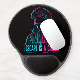 Cyberpunk VR Escape Choice Wrist Mouse Pad