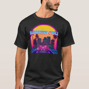 Cyberpunk with Summery Chill vibes! Classic T-Shir T-Shirt
