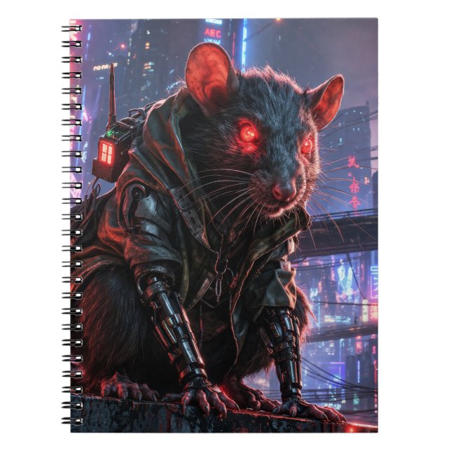 CyberRat Notebook (Front)
