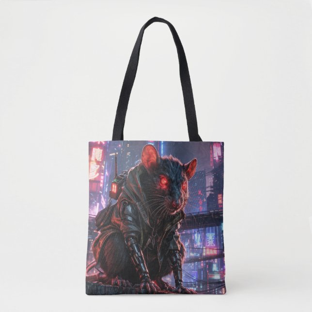 CyberRat Tote Bag (Front)