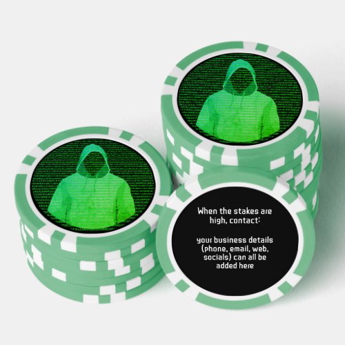 Cybersecurity _ a High Stakes Business _ Custom Poker Chips