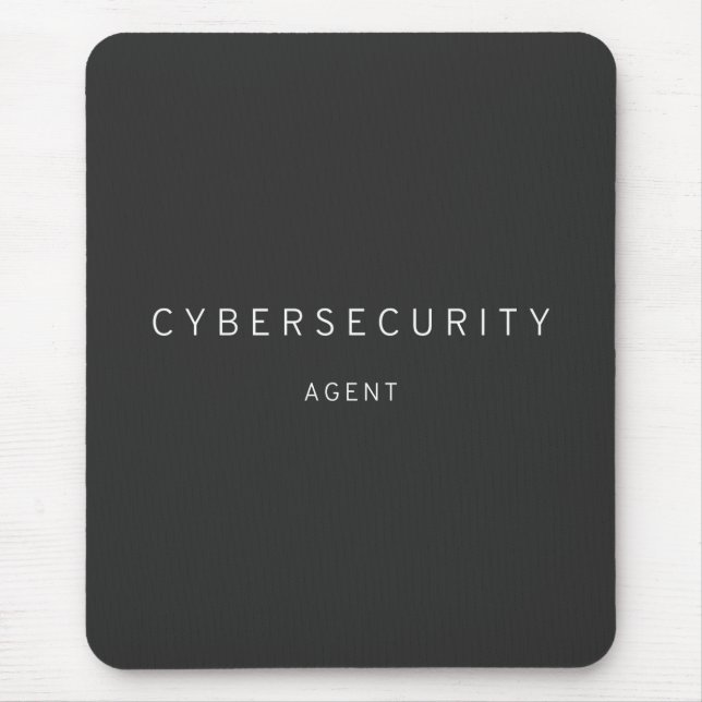 Cybersecurity Agent Mouse Pad (Front)
