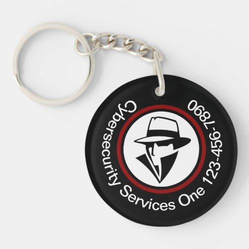 Cybersecurity Business Bulk Promotional Keychain