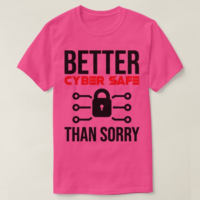 Cybersecurity Computer Security Cyber Security Cyb T-Shirt (Design Front)